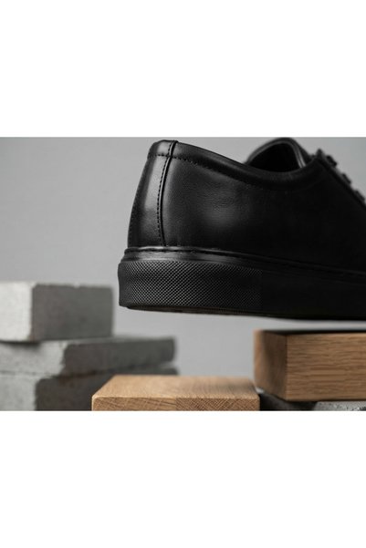 ERDOĞAN TULGAR Genuine Leather Large Size 45 - 47 Men's Classic Sports Shoes