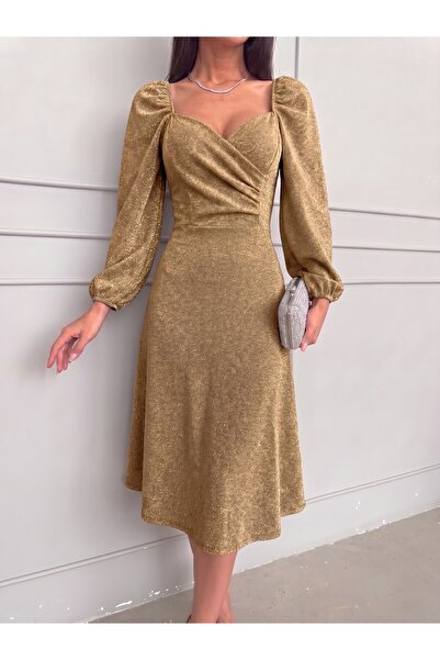 mass fashion Rochie lungă cu flori pentru femei
