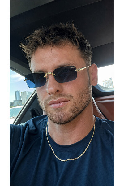 Goldmine Asaf Night Blue Metal Crystal Glass Sunglasses New Season Uv400 58 E...