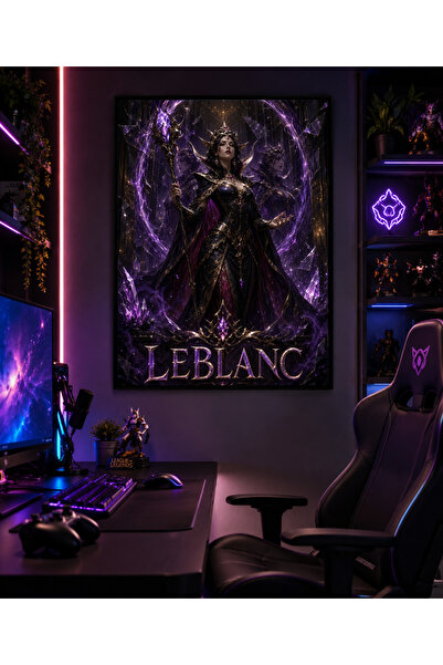 Miutic Print Studio Tablou Gaming League of Legends – LeBlanc, Regina Iluziil...