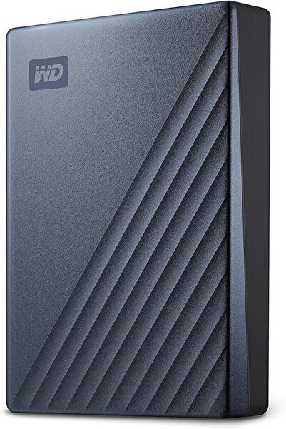 WD قرص صلب خارجي محمول ماي باسبورت ألترا بسعة 6 تيرابايت، أزرق اللون، مع برنا...