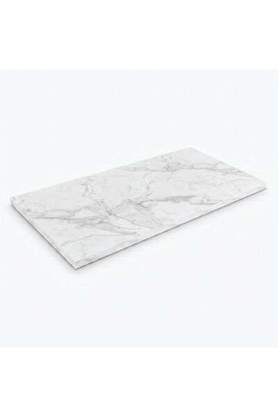 Danube Home Wellington 6-Seater Modular Dining Table Top White Marble