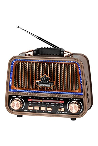 Kruger&Matz Radio portabil analog, Bluetooth, AM/FM/SW, iesire 5W, Intrare US...