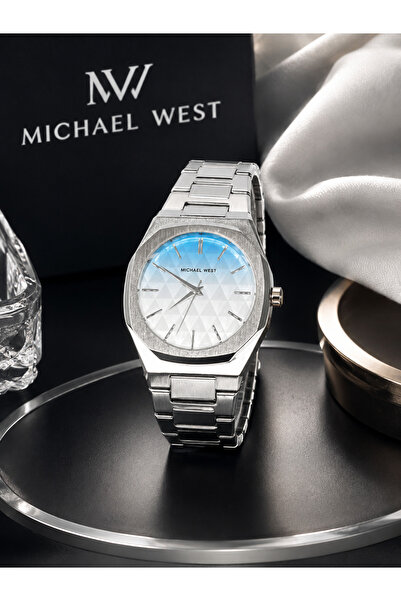 Michael West ÇELİK KORDONLU KOL SAATİ