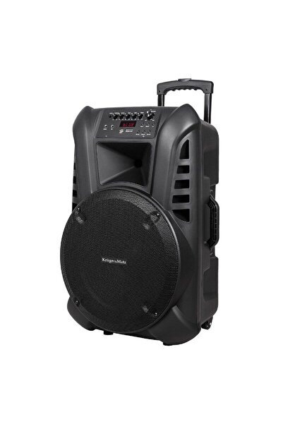 Kruger&Matz Boxa activa portabila, 60 W, 2 x Microfoane, Telecomanda, Troller...