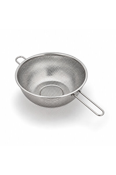 Biki Stainless Steel Kitchen Strainer 40cm Long and 21cm in Diameter with Per...