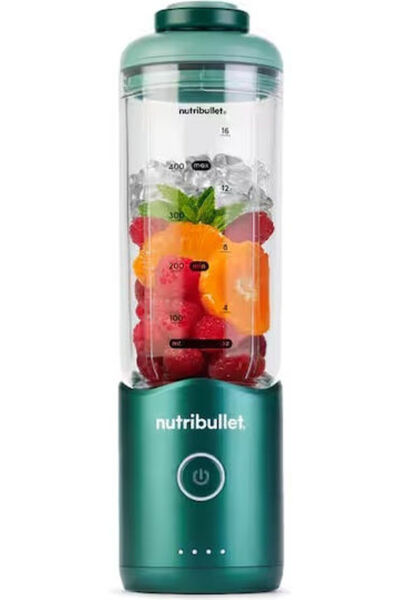 Nutribullet Μπλέντερ Flex με Πλαστική Κανάτα 590 ml 7.4V Πράσινο του Δάσους