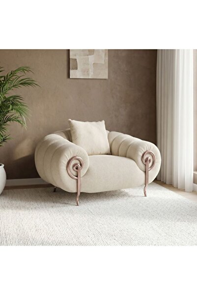 Danube Home Corwin 1 Seater Fabric Sofa Beige, Interior Furniture For Family ...