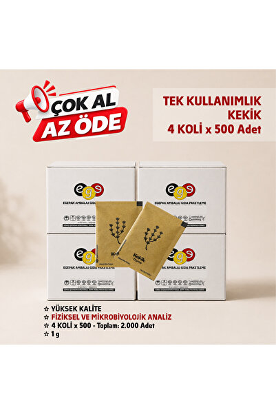 Tek Kullanımlık Kekik 1g 5x7 2000 Adet