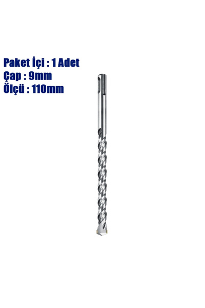 SDS Plus Matkap Ucu 9mm*110mm, Matkap Ucu