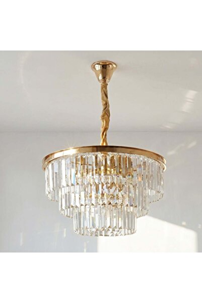 Danube Home Aura 14-Light Crystal Chandelier Crystal And Metal Chrome 75 cm