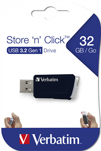 Verbatim Memorie USB Store'n Click 32GB USB 3.2 Negru