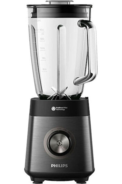 Philips Μπλέντερ Σειράς 5000 με Γυάλινη Κανάτα 2 λίτρων 1200W Μαύρο