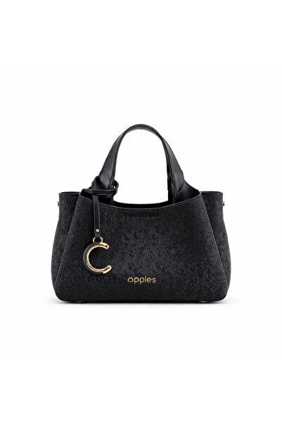 Generic Brand Apples Women’s Leather Handbag – Elegant Small Top Handle Bag f...