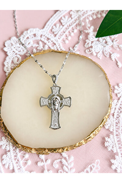 FLAWSOME JEWELRY STORE Haç Kolye Hz İsa Kolye Ortodoks Kararmaz Çelik Kararma...
