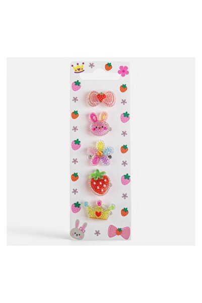 OEM Set inele copii, model stras, Frosty, argintiu, 5 bucăți – accesoriu jucă...