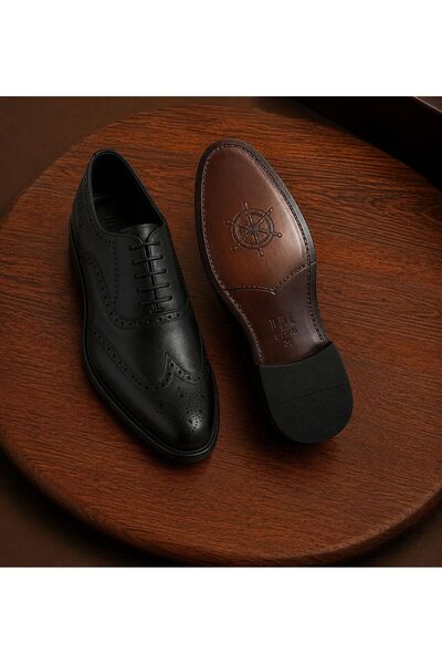 Taşpınar Ayakkabı Taşpınar 100% Genuine Leather Lace-Up Classic Casual Leathe...