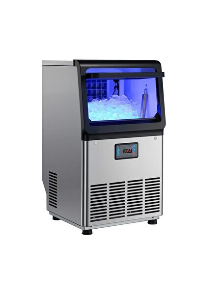 OMS Aparat de facut gheata, 36 kg/zi, Stocare 6 kg, Afisaj led, Auto-Curatare...