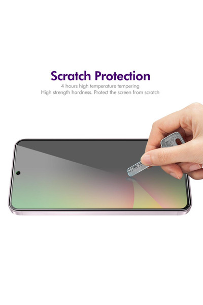 Powerfox Samsung Galaxy S26 FE Uyumlu Gizlilik Filtreli Temperli Cam Ekran Koruyucu – Hayalet Ekran | Privacy