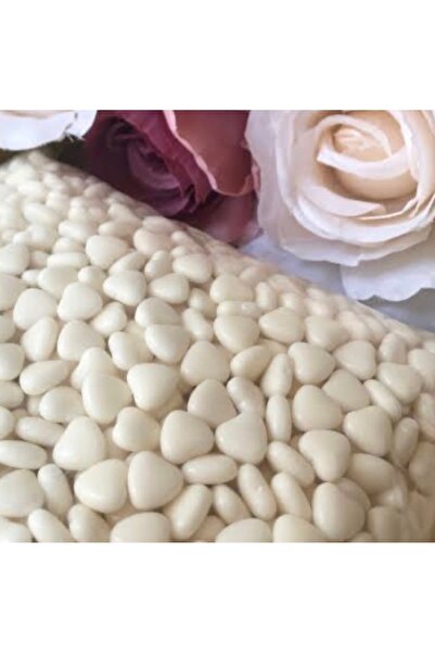 Çemrek Süs Parti 1 Kg Meyve Aromalı Mini Kalp Şeker Nikah Şekeri Malzemesi 1 ...