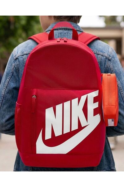 Nike Çanta Sırt Çantası Elemental 20 Litre Kalem Kutulu Okul Çantası Sırt Çan...