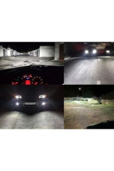 Tucrim Set de 2 becuri LED H7 cu lupă PRO M 01 R – iluminare puternică și fascicul concentrat 150 W 6500 K