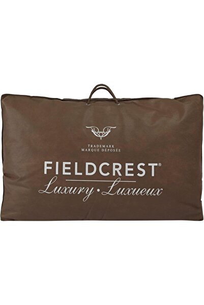 Fieldcrest وسادة قطنية قابلة للغسل من فيلد كريست، محشوة بالريش، مقاس 50 × 75 ...