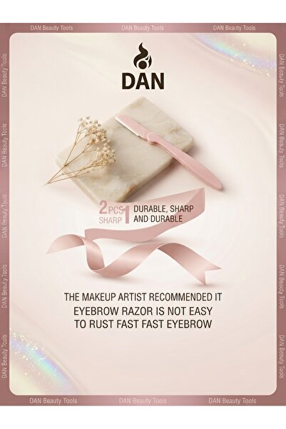 matt DAN Foldable Eyebrow Razor – 1-Piece Precision Facial Hair Shaper with S...