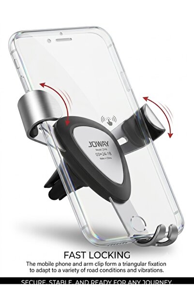 Joway ZJ08 Gravity Car Phone Mount - 360° Rotation Air Vent Holder