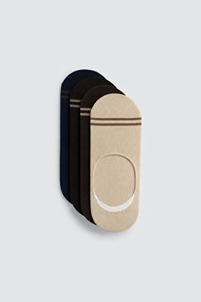 Antioch Striped Ballerina Socks