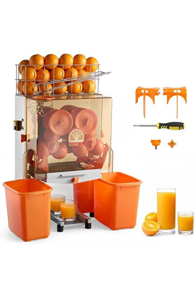 OMS Storcator automat pentru portocale slow juicer, Inox, diametru citrice 55...