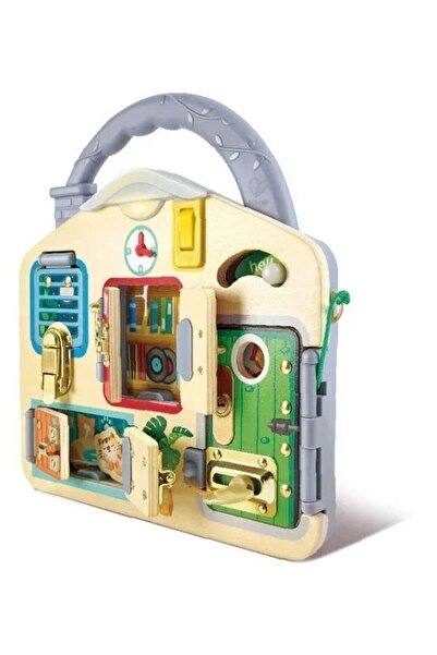 Hape Πρώιμος Εξερευνητής Ξύλινος Πίνακας Παιχνιδιού Κλειδαριάς και Εκμάθησης ...