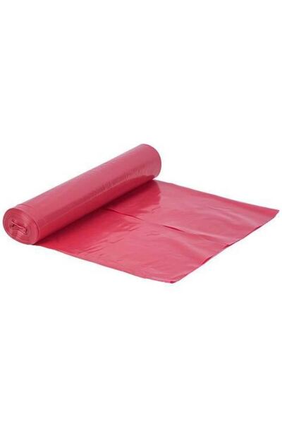 Strend Pro Saci menajeri Rolo LDPE, 120 L, 15 buc, Rosu