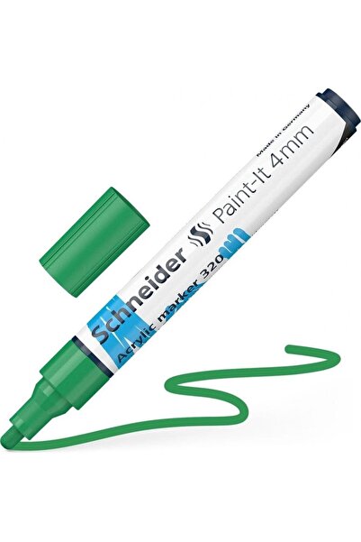 SCHNEIDER Paint-It 320 Μαρκαδόροι (4mm) Πράσινο (194120204)