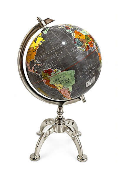Livenda Decorative World Globe with Metal Stand Sl088-G