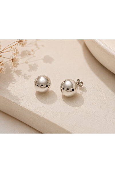 Archhazel Jewelery Steel Button Earring