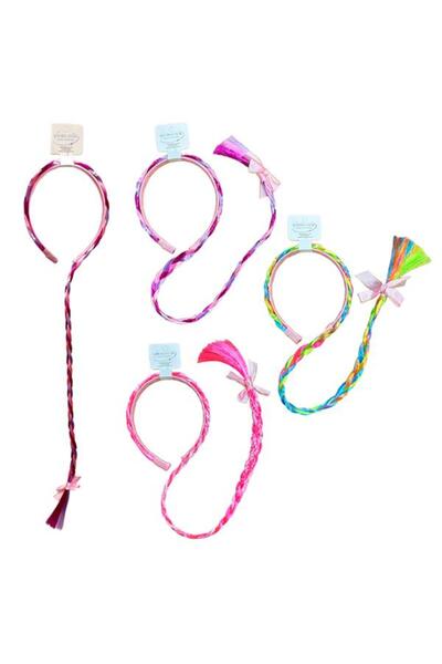 Banadabak Star 1028490 hair crown long rapunzel braided pk