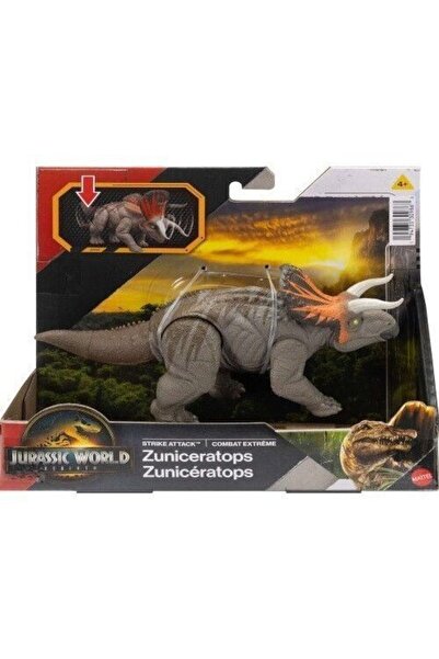 mattel Jurassic World Άγρια Φωνή Ζουνισερατόψ Δεινόσαυρος με Κινούμενα Άκρα, ...