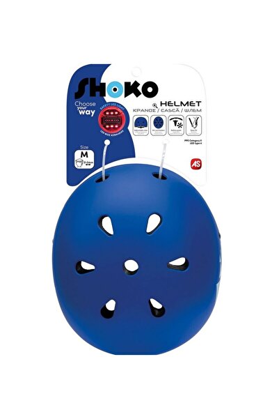 AS the good game SHOKO Κράνος με Φως Γαλάζιο της Ωκεανού (5004-50534)