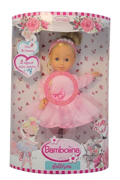 JUST TOYS Κούκλα Μπαλαρίνα Με 3 Μελωδίες (BD1215)