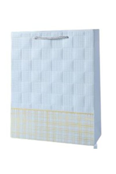 Blue Toys Τσάντα Δώρου Μεγάλη 30x12x42 Ανάγλυφη Διπλή (MKW436764)