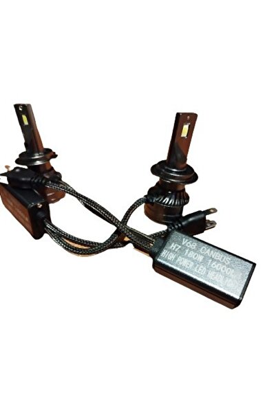 Tucrim Set de 2 becuri LED H 7 V 68 CANBUS 180 W 16000 LM – Fără erori, lumin...