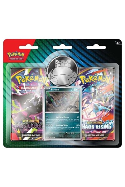 Kaissa Pokemon TCG Μέγα Εξέλιξη: Ολόμαυρο-Zarude Σετ 2 τεμαχίων σε blister (P...