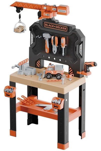 Smoby Black And Decker Εργαλεία Πάγκος Εργασίας Κατασκευαστή (7600360741)