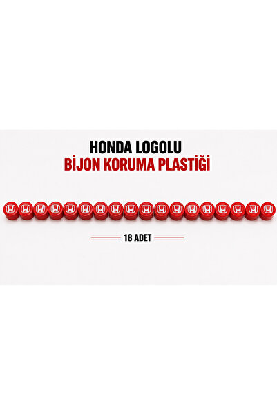 EP GARAJ OTOMOTİV HONDA LOGOLU BİJON KORUMA PLASTİĞİ – 18 ADET