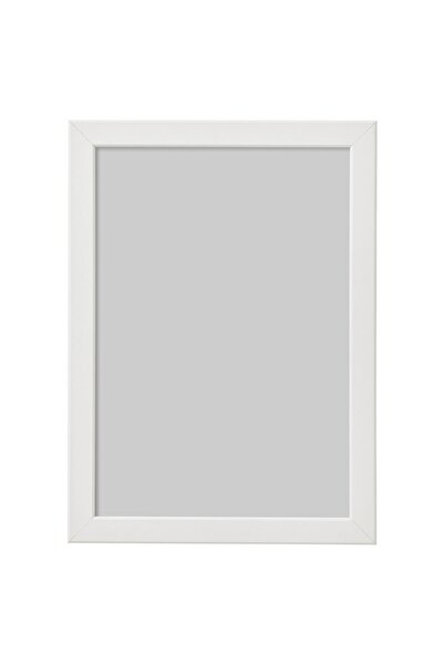 IKEA Modern Beyaz Ahşap Fotoğraf Çerçevesi 21x30 cm - Duvar/Masa Dekoratif