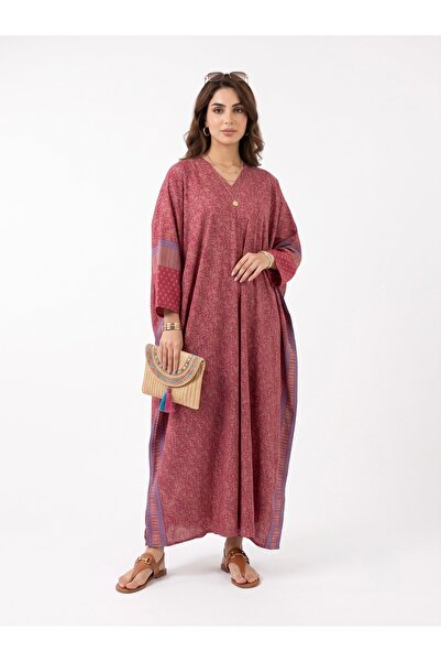 Hadiyath Al Madinah Mosaic Printed Abaya - HM