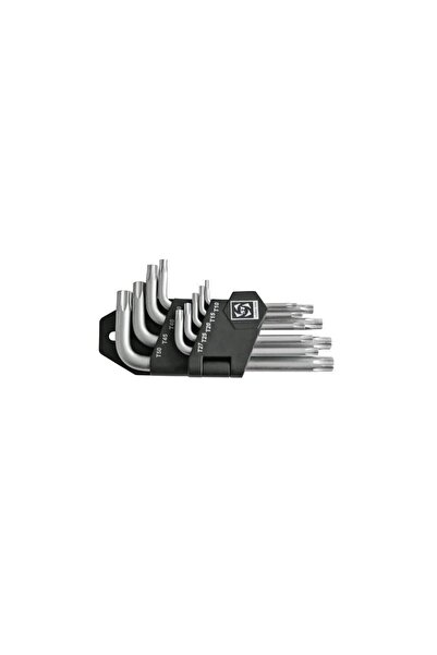Strend Pro Set 9 chei tip imbus, VC020176, Torx, in suport de plastic