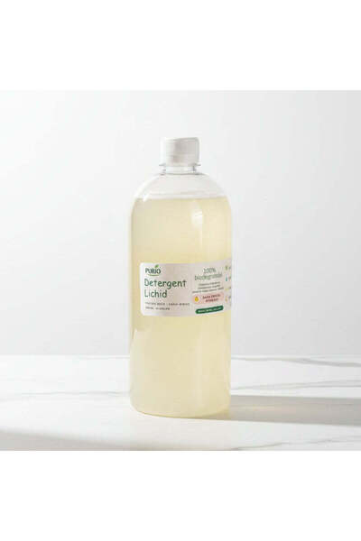 Purio Detergent Rufe Baby. Fără Parfum, Fără Sulfați, 20 Spălări, Ingrediente...