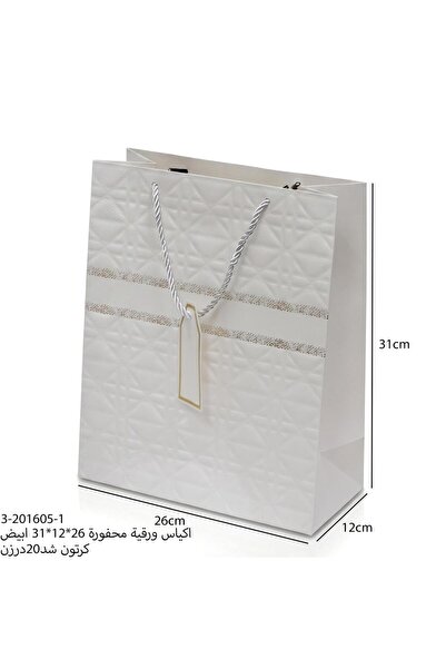 GENERAL Luxury Decorative Paper Gift Bag – 26X12X31 cm – Various Colors